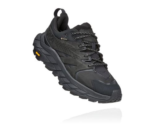 Hoka One One Dame Anacapa Low Gore-tex Fjellsko Svart/Svart Norge-05EFO